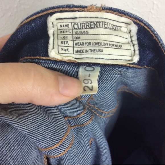 Current Elliott The stiletto townie skinny leg 29 - Picture 8 of 8